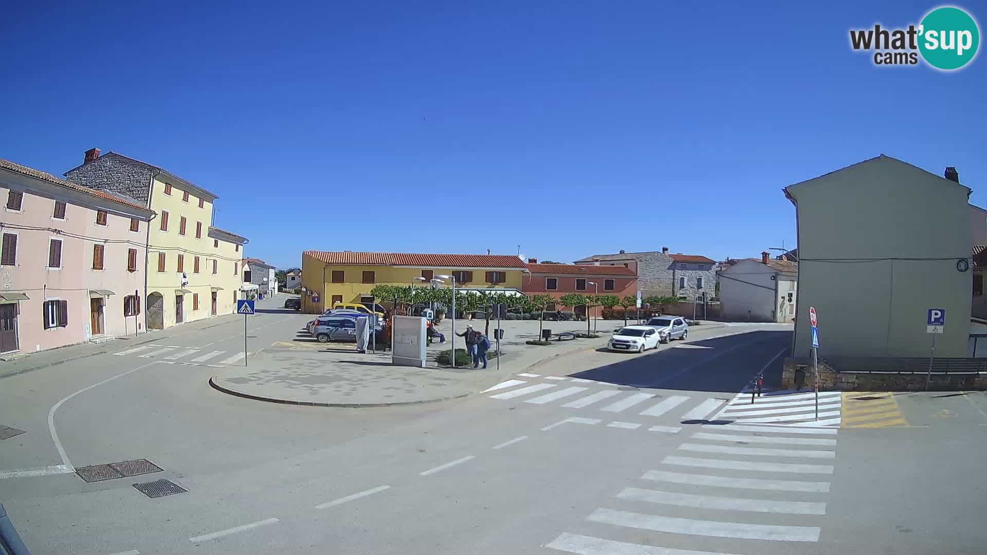 Bale Trg La Musa webcam – Istria – Croatia