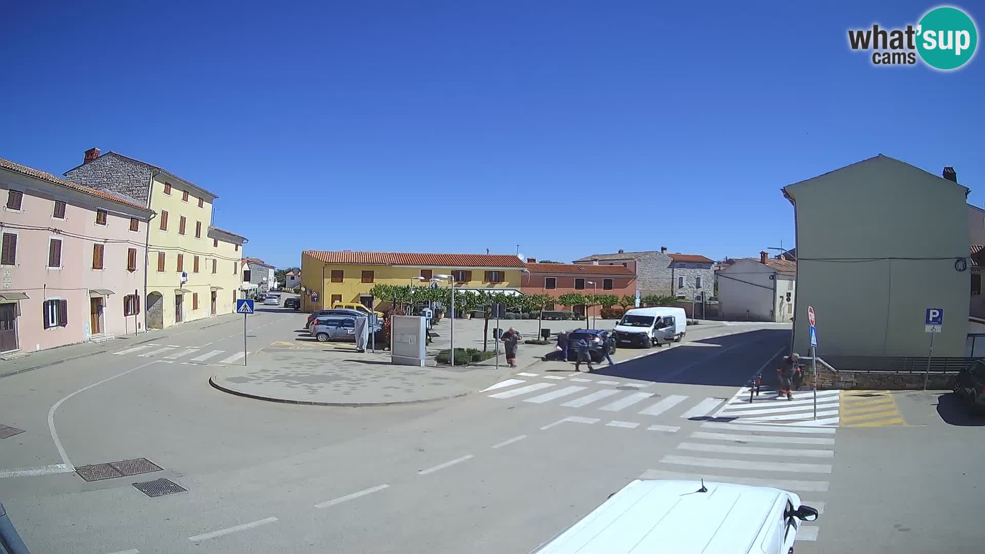 Bale Trg La Musa webcam – Istria – Croatia