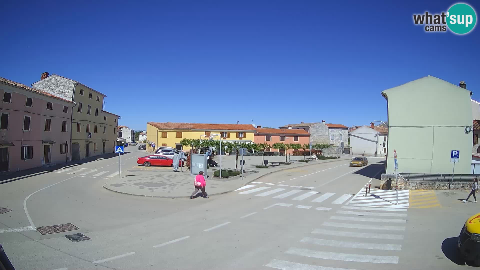 Bale Trg La Musa webcam – Istria – Croatia