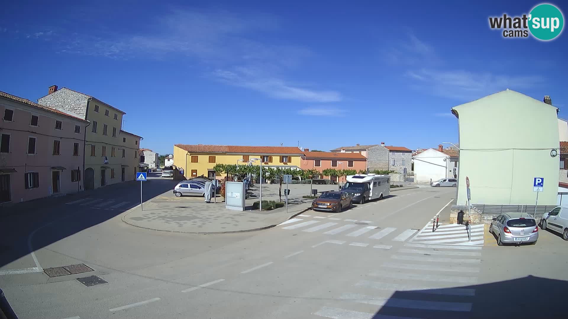 Bale Trg La Musa web kamera – Istra