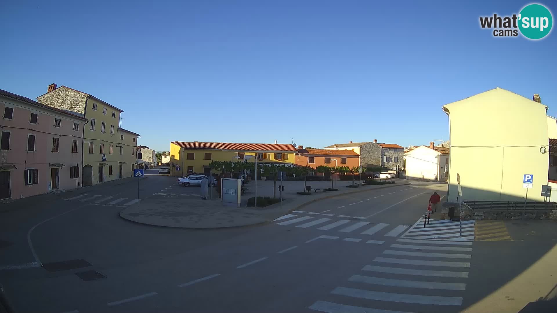 Bale Trg La Musa spletna kamera – Istra – Hrvaška
