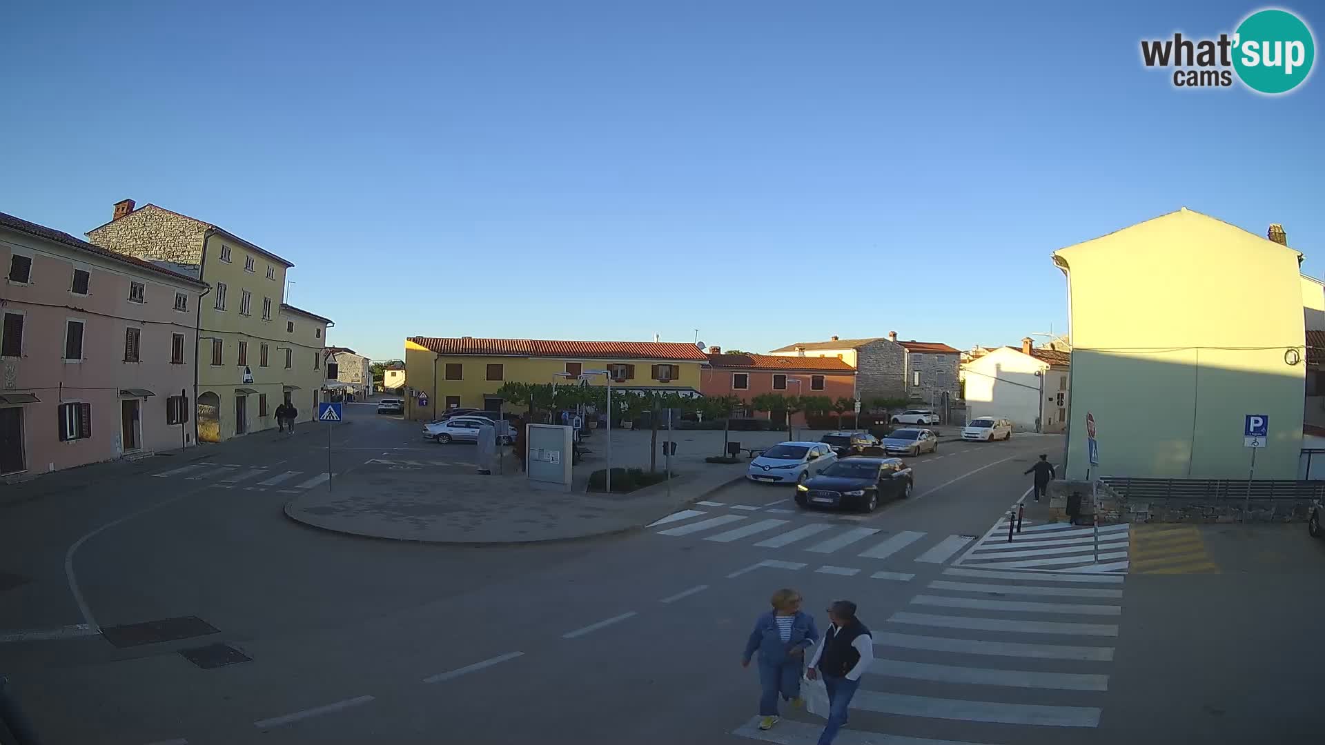 Bale Trg La Musa webcam – Istria – Croatia