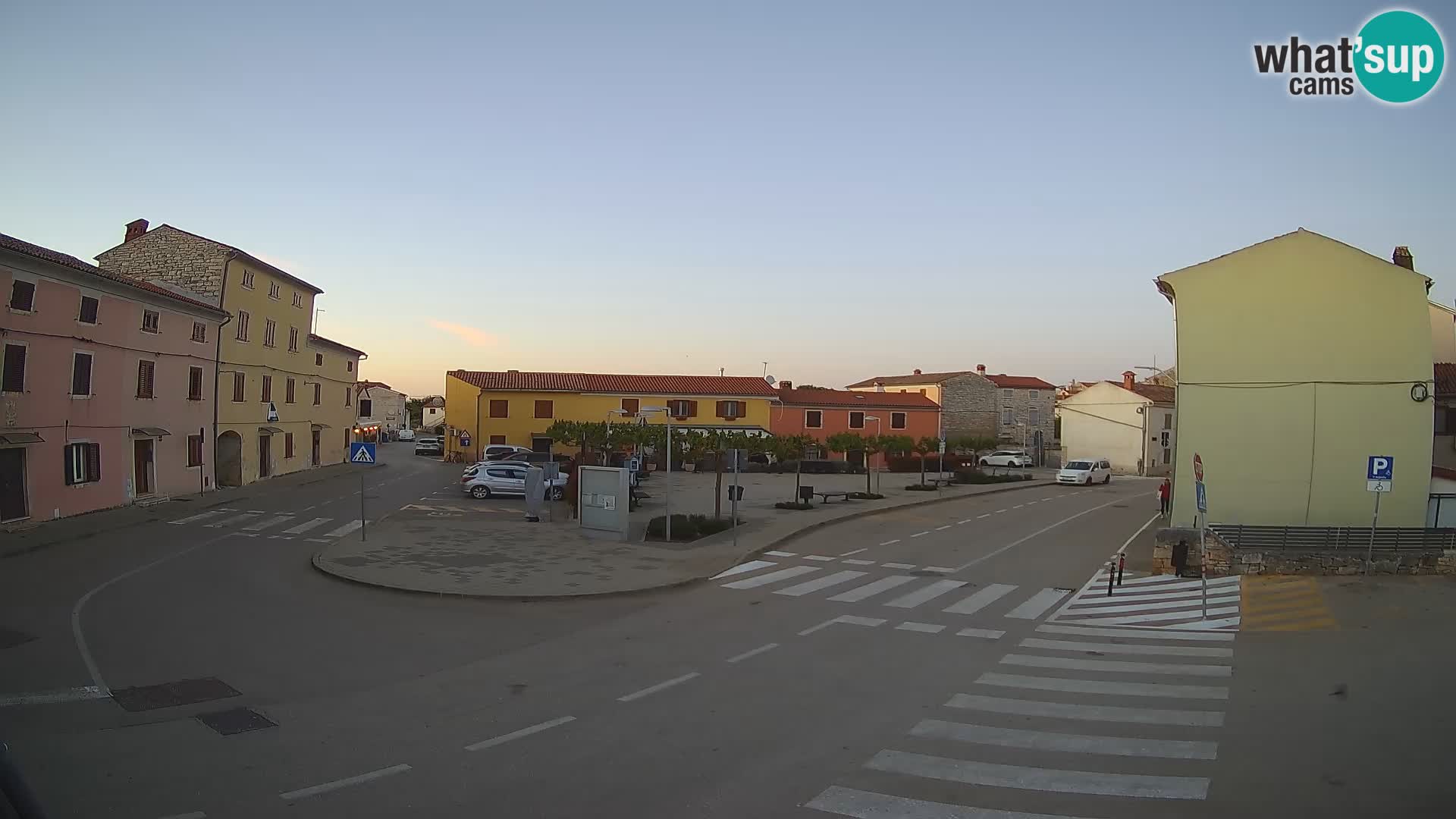 Bale Trg La Musa spletna kamera – Istra – Hrvaška