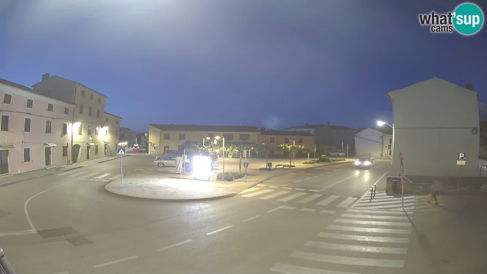 Bale Trg La Musa webcam – Istria – Croatia