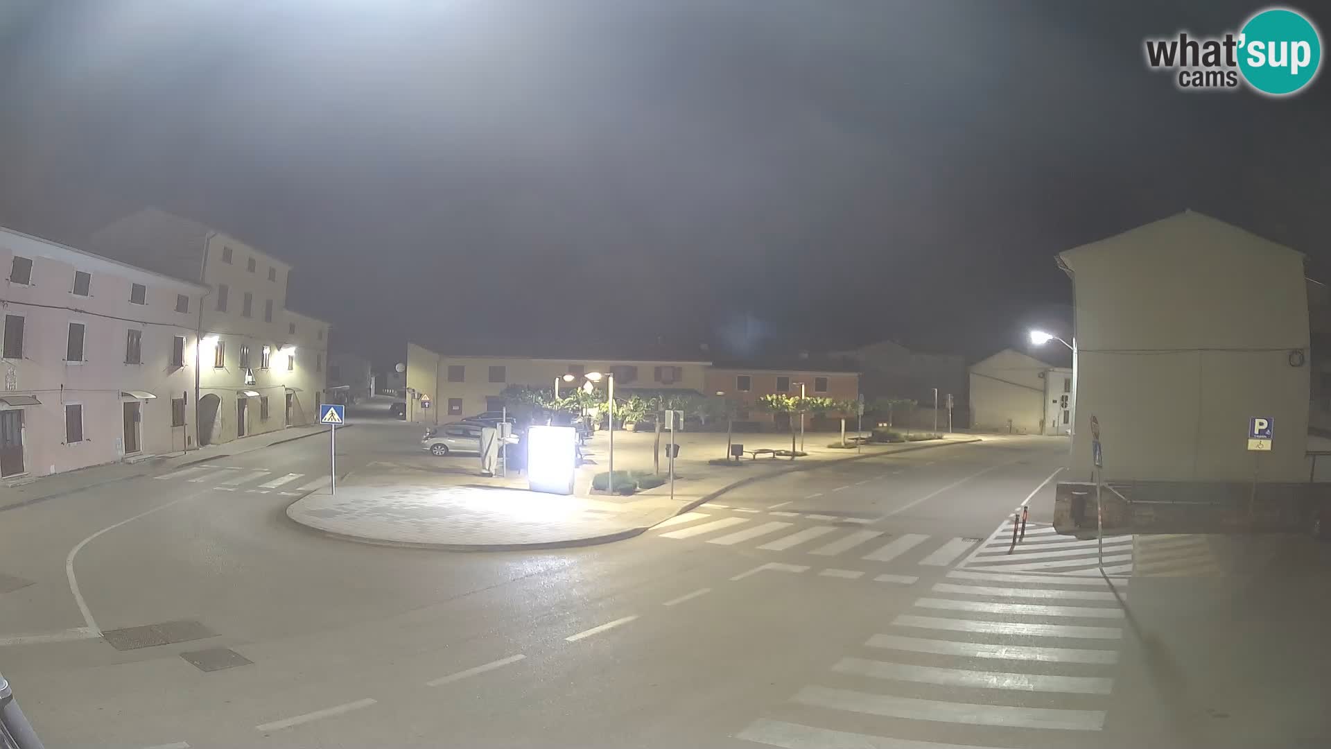 Bale Trg La Musa webcam – Istria – Croatia