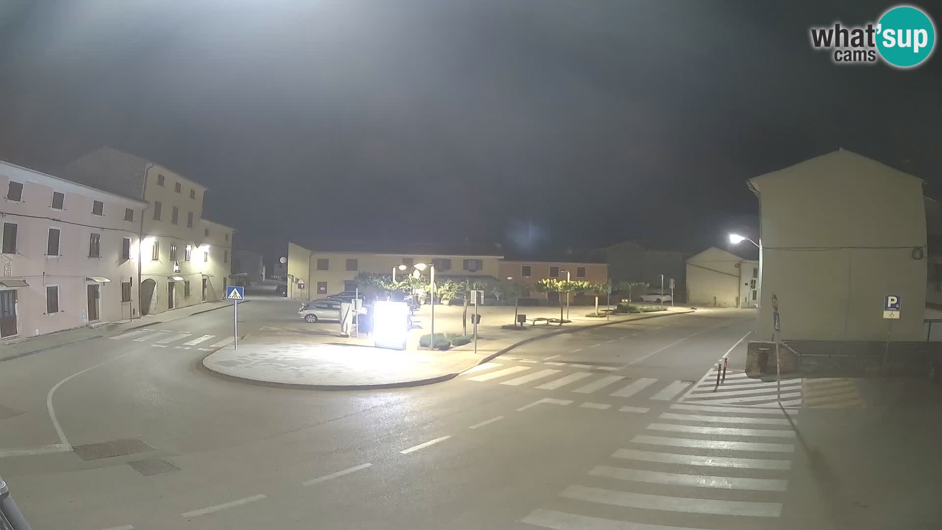 Bale, webcam de la plaza La Musa – Istria – Croacia