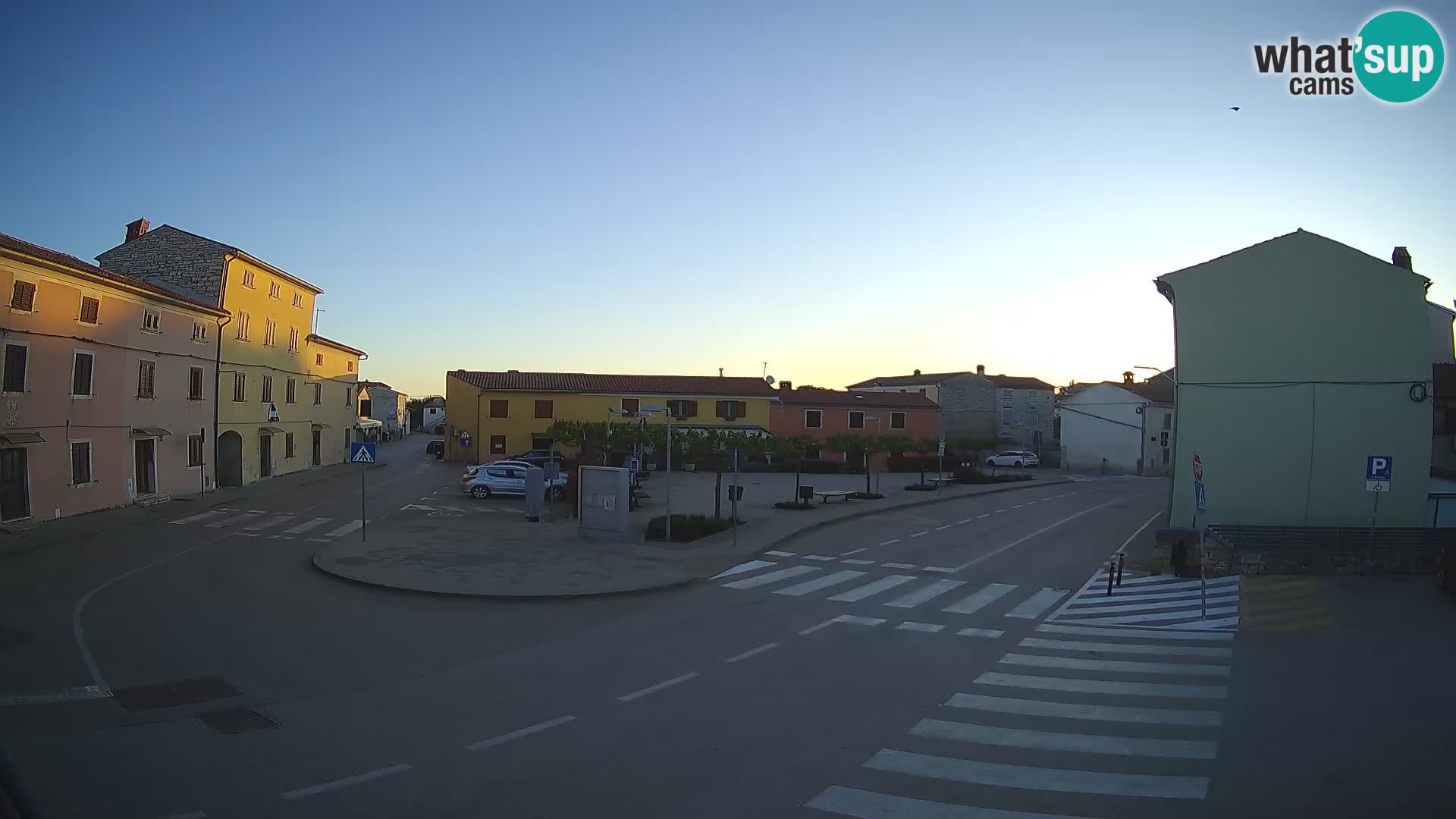 Bale Trg La Musa spletna kamera – Istra – Hrvaška