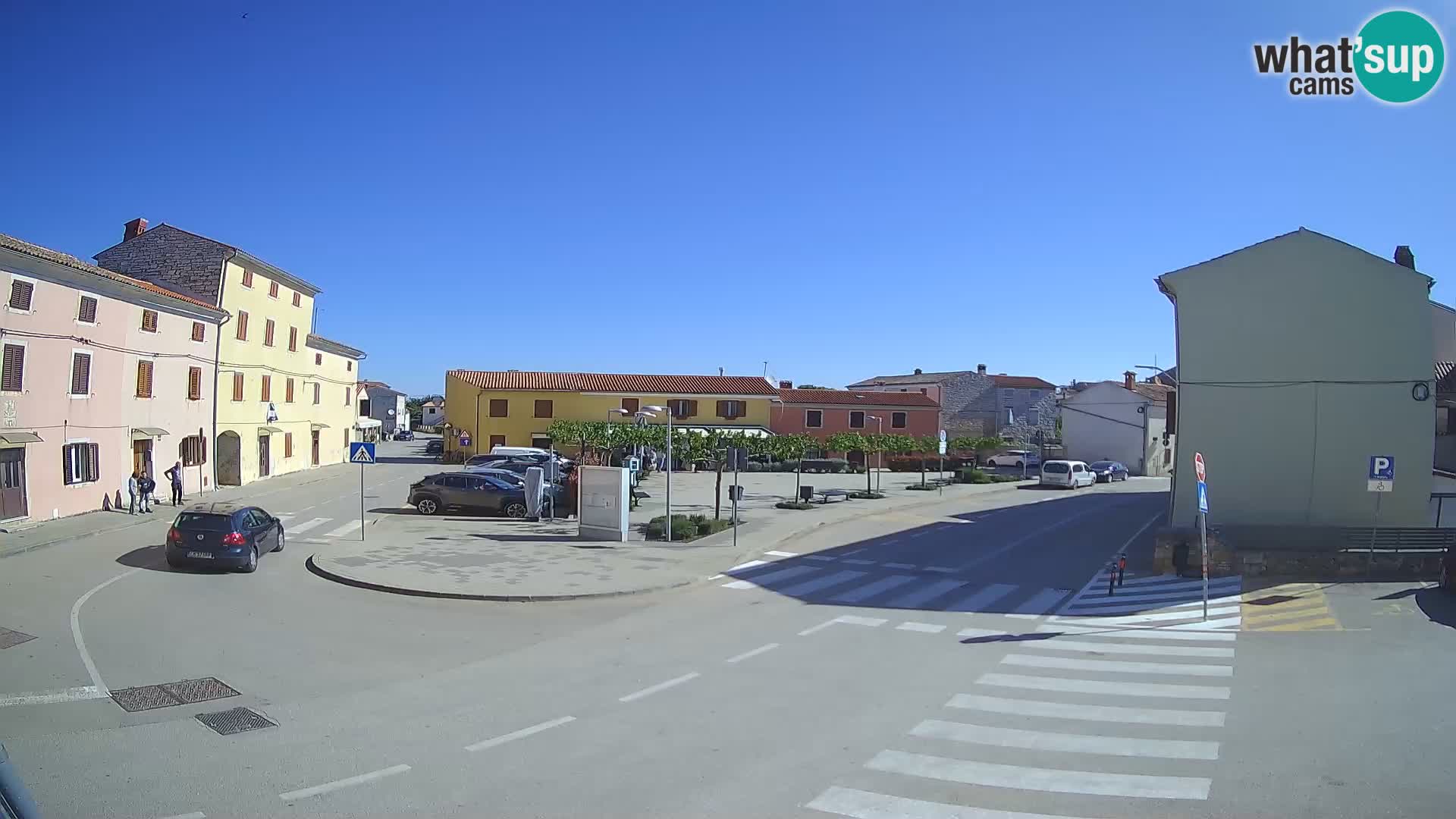 Bale, webcam de la plaza La Musa – Istria – Croacia