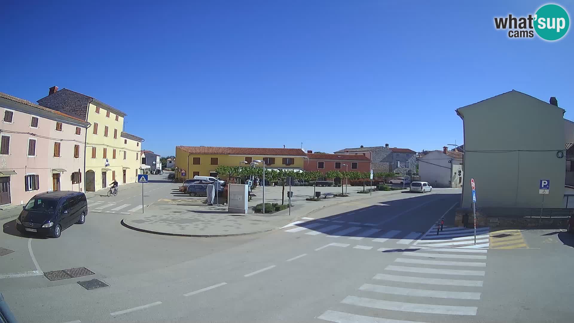 Bale Trg La Musa webcam – Istria – Croatia