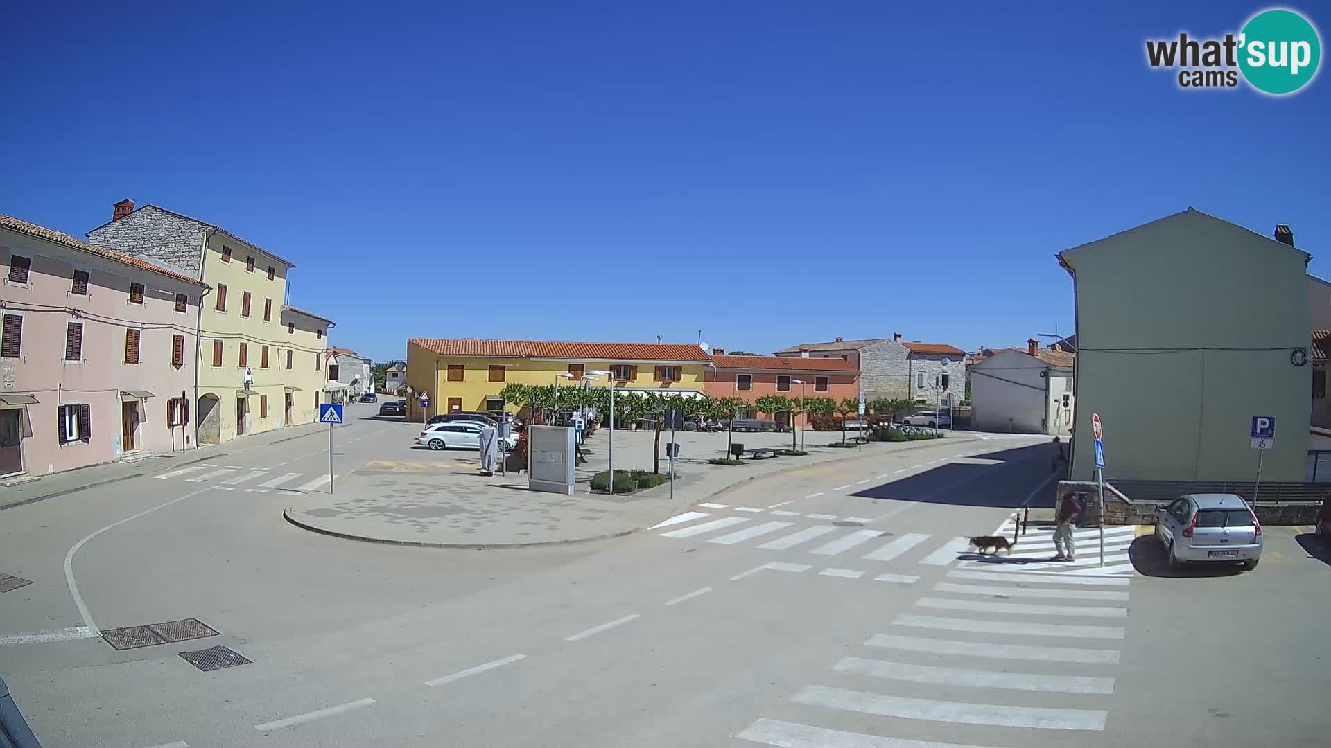 Bale Trg La Musa spletna kamera – Istra – Hrvaška