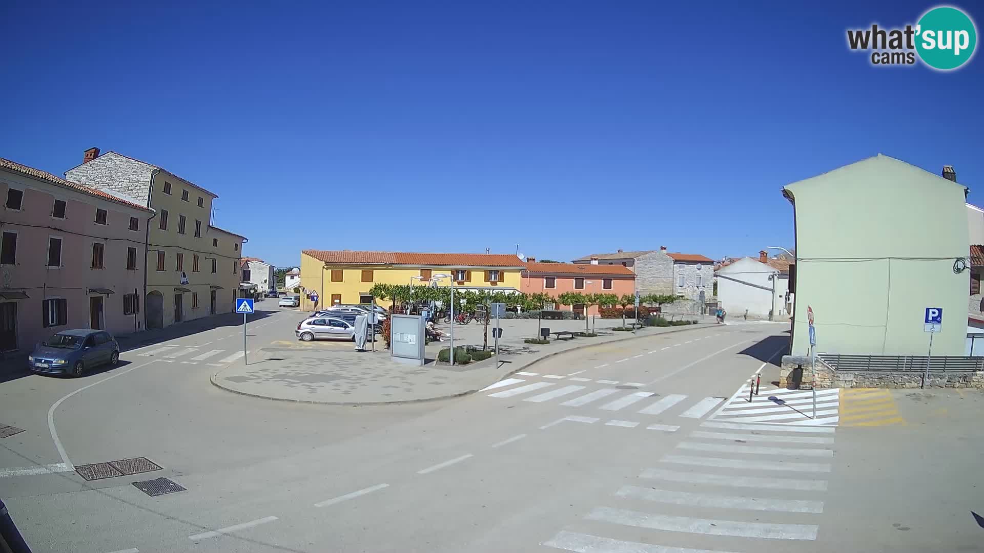Bale Trg La Musa spletna kamera – Istra – Hrvaška