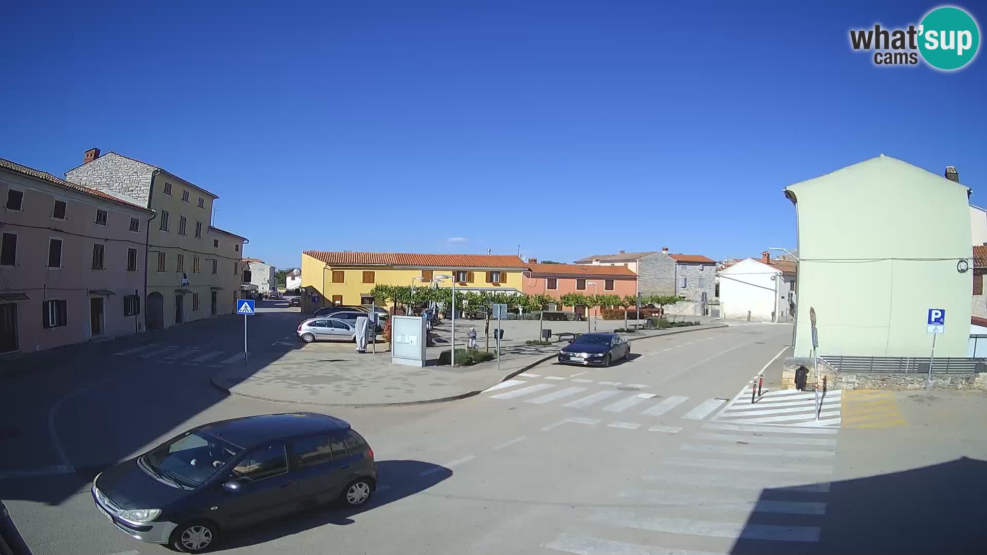 Bale Trg La Musa webcam – Istria – Croatia
