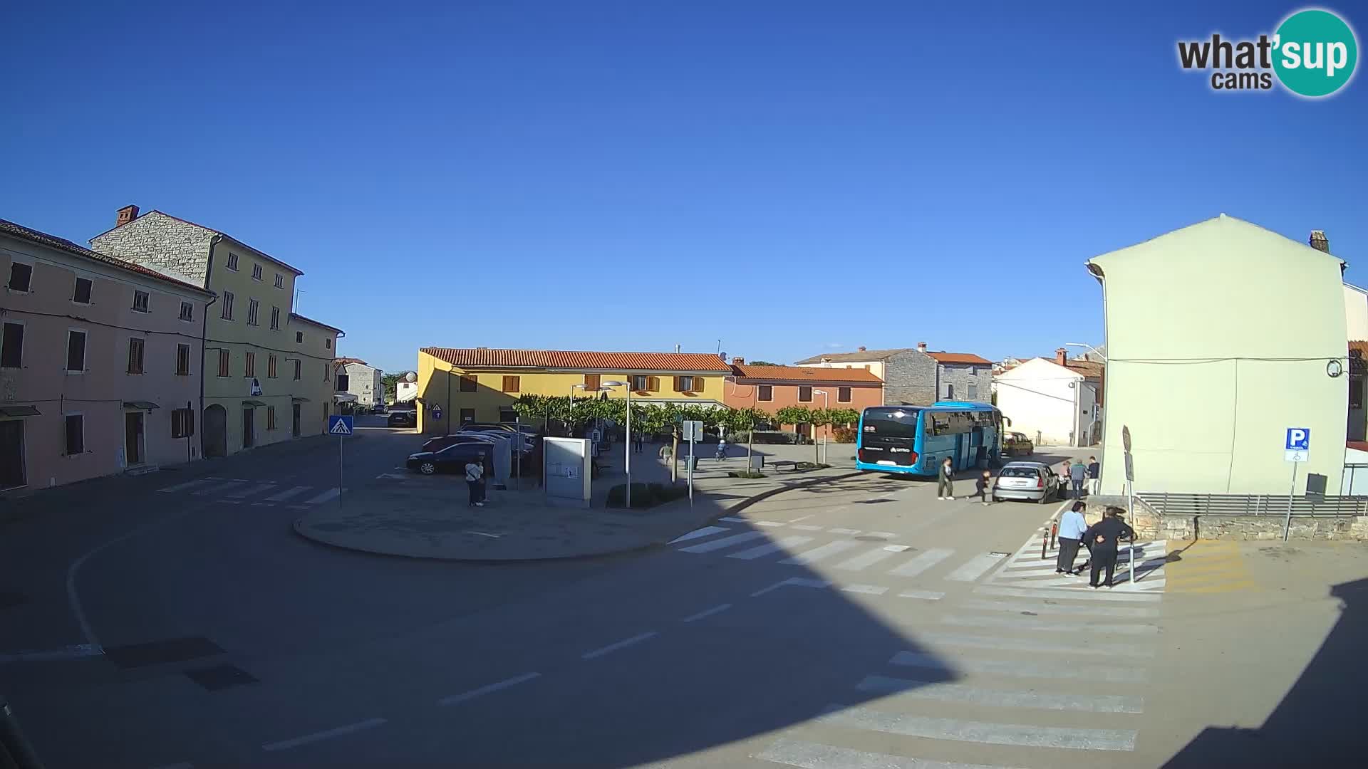 Bale Trg La Musa web kamera – Istra