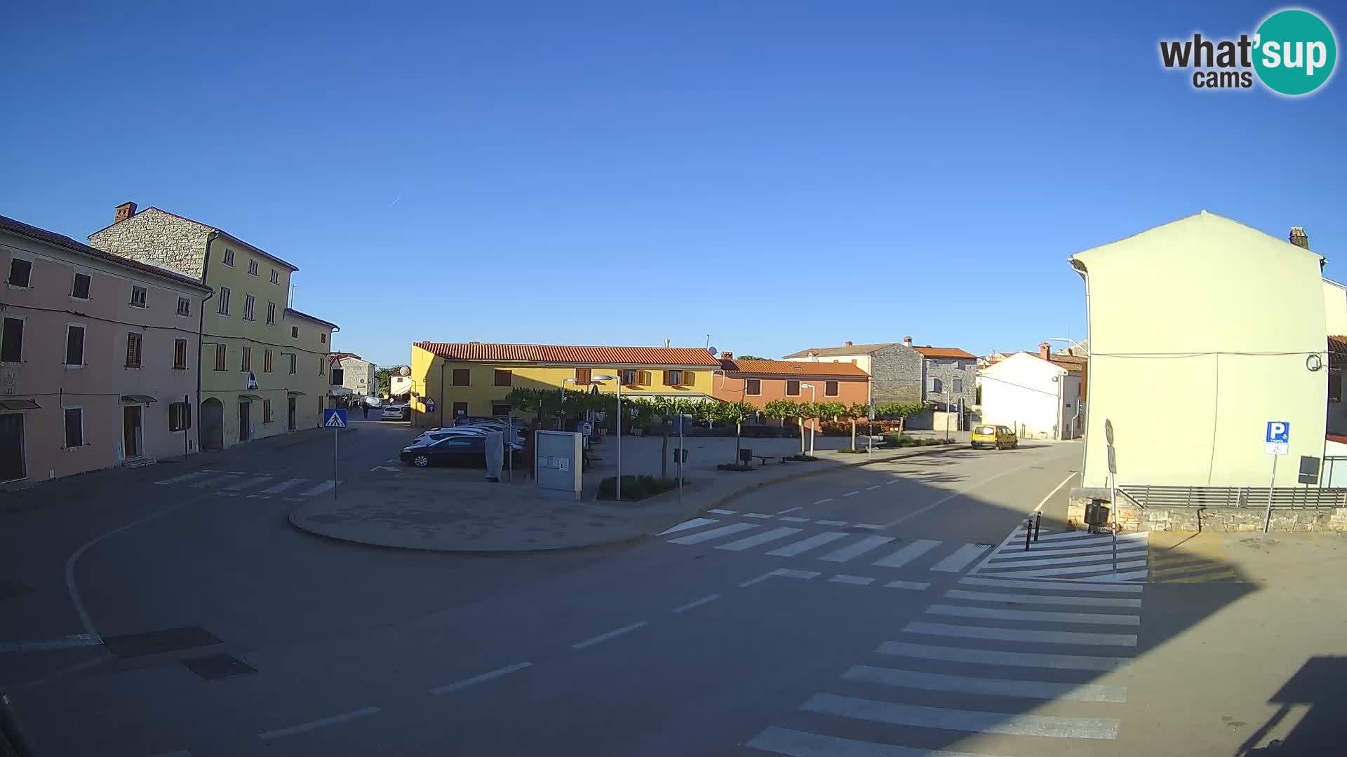 Bale, webcam de la plaza La Musa – Istria – Croacia
