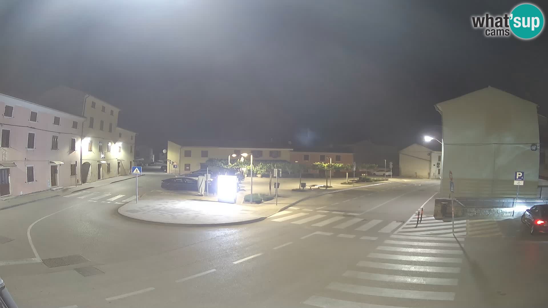 Bale, webcam de la plaza La Musa – Istria – Croacia