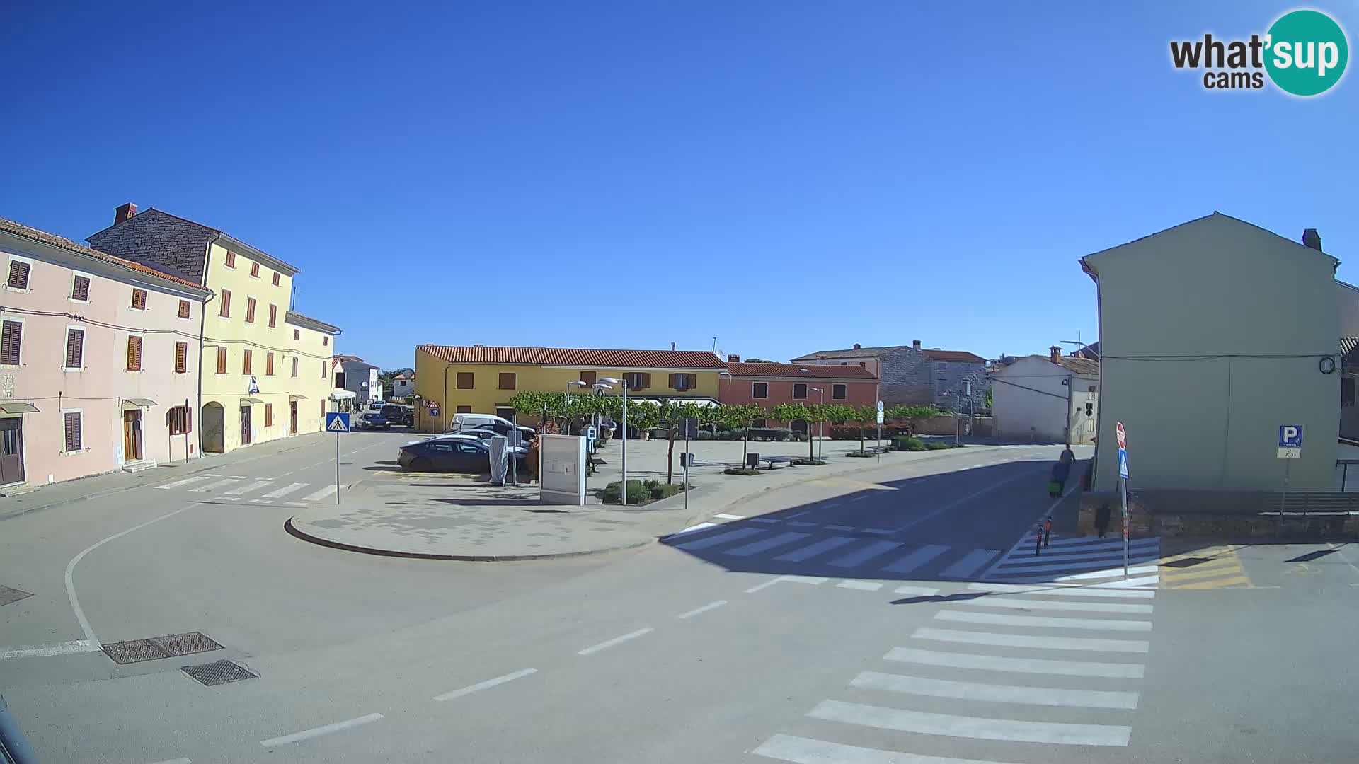 Bale Trg La Musa webcam – Istria – Croatia