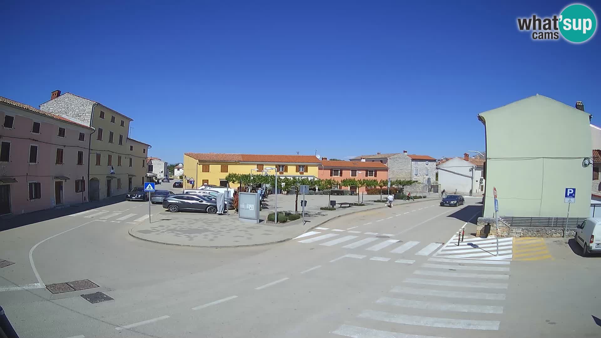 Bale Trg La Musa spletna kamera – Istra – Hrvaška