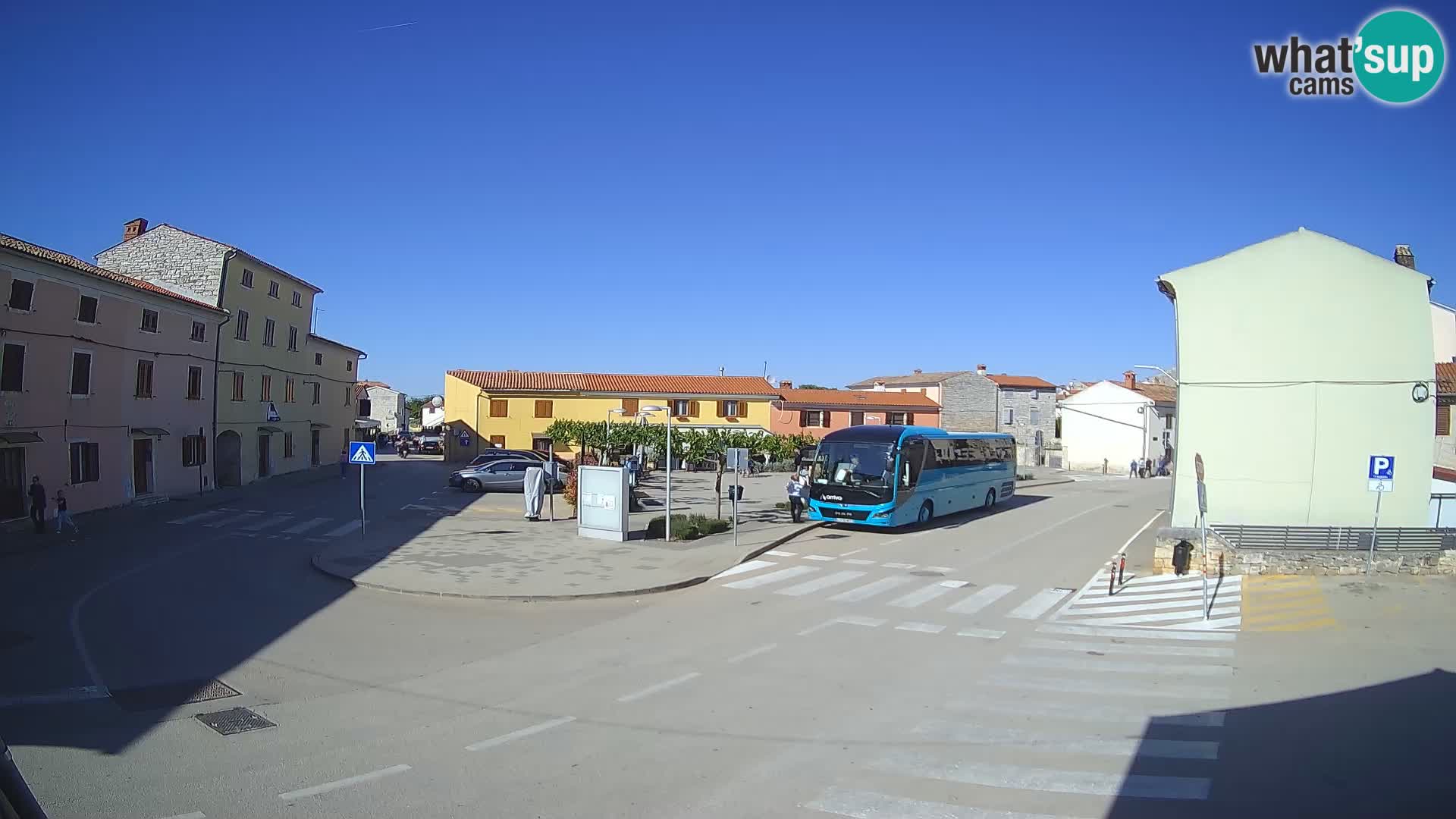 Webcam Valle, piazza La Musa – Istria – Croazia