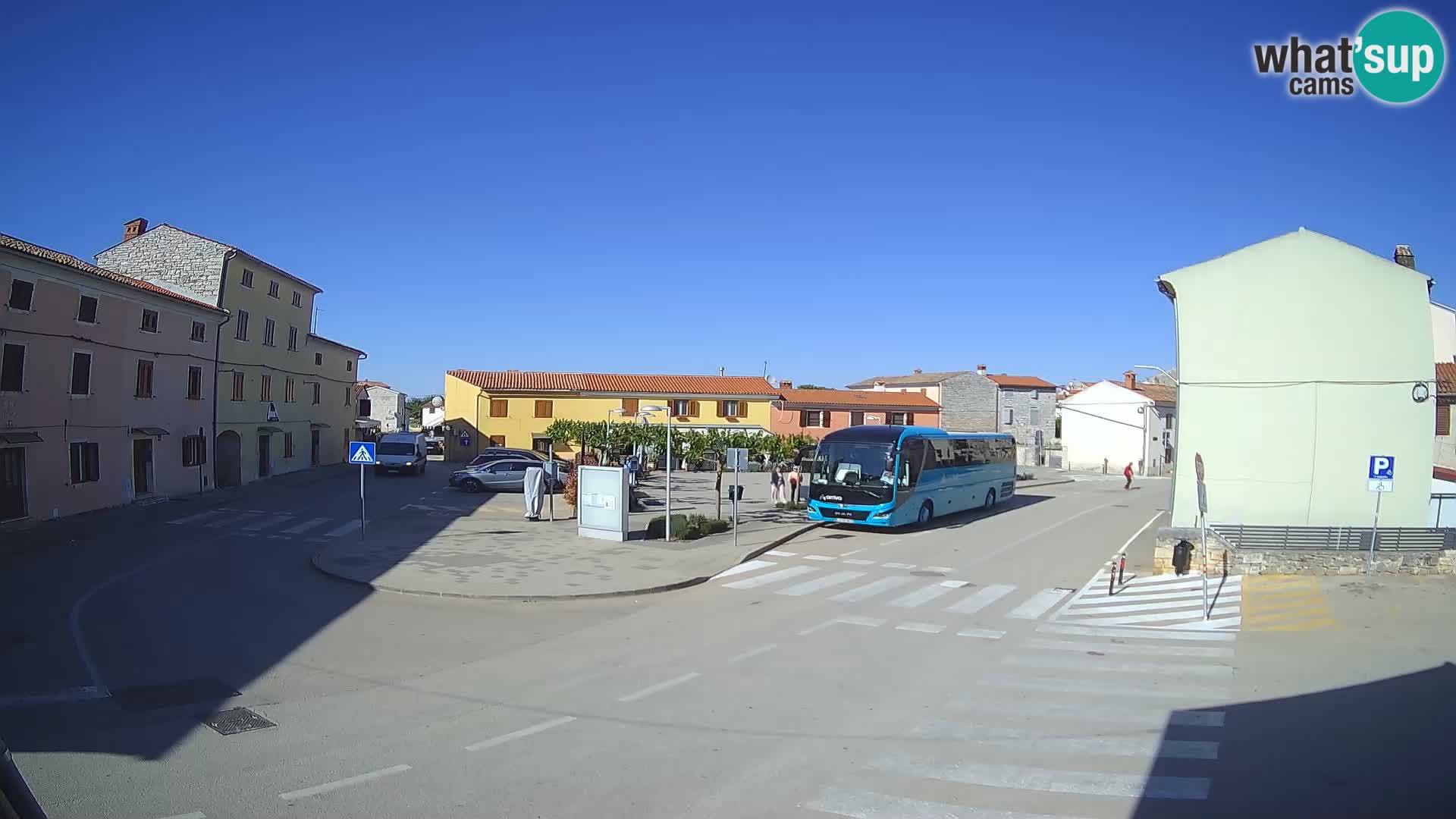 Webcam Valle, piazza La Musa – Istria – Croazia