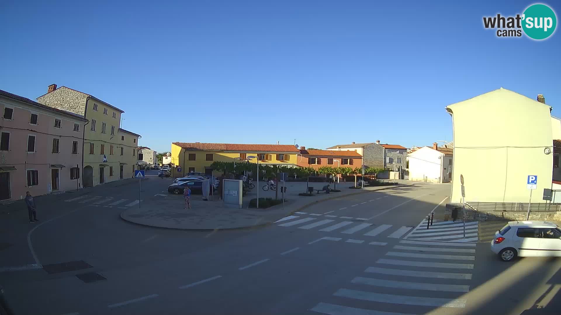 Webcam Valle, piazza La Musa – Istria – Croazia