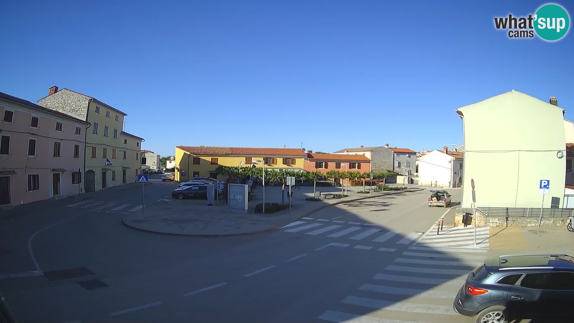 Bale Trg La Musa webcam – Istria – Croatia