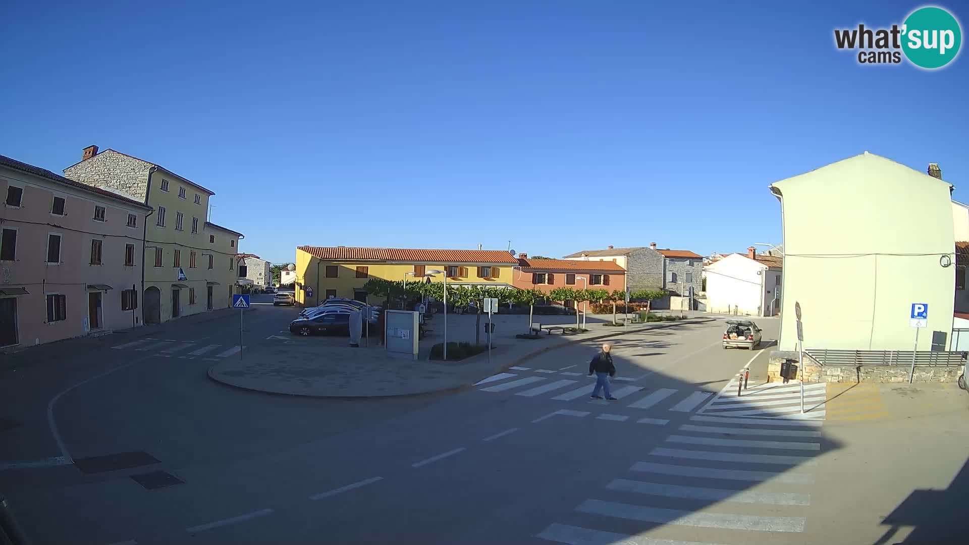 Bale Trg La Musa webcam – Istria – Croatia