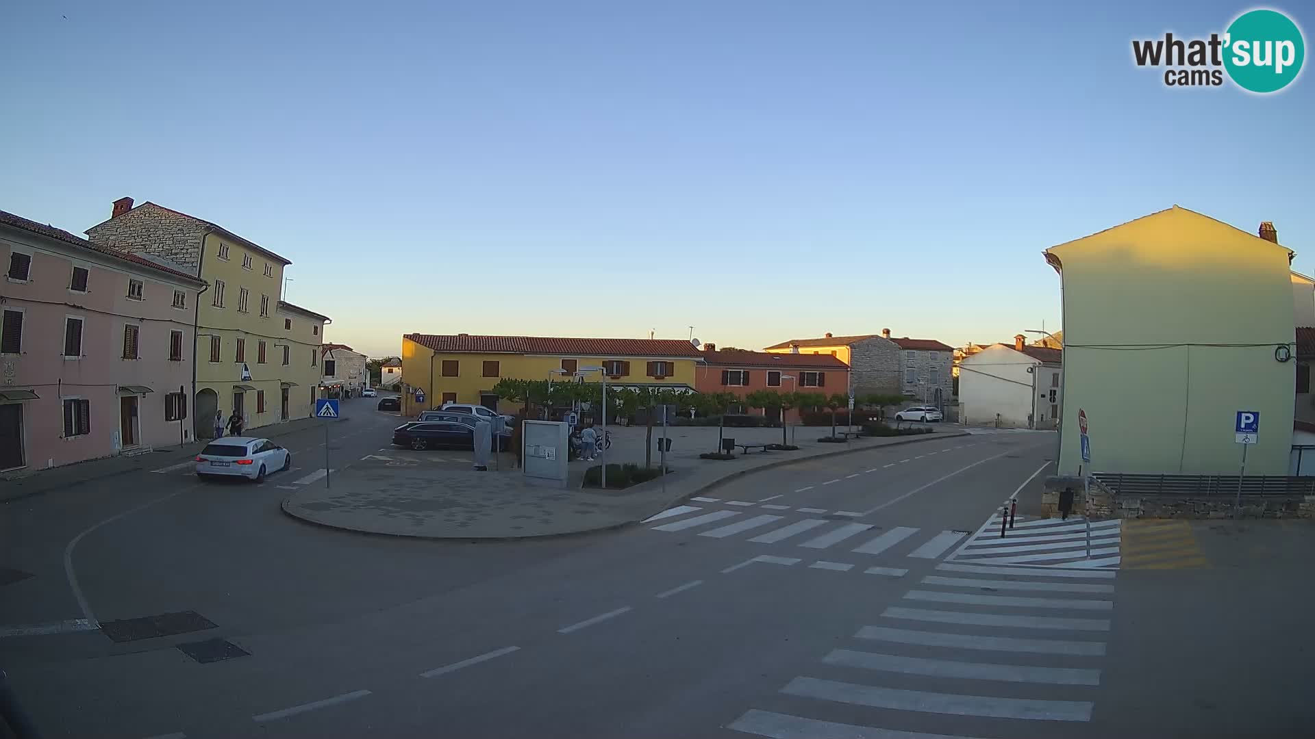 Bale Trg La Musa spletna kamera – Istra – Hrvaška