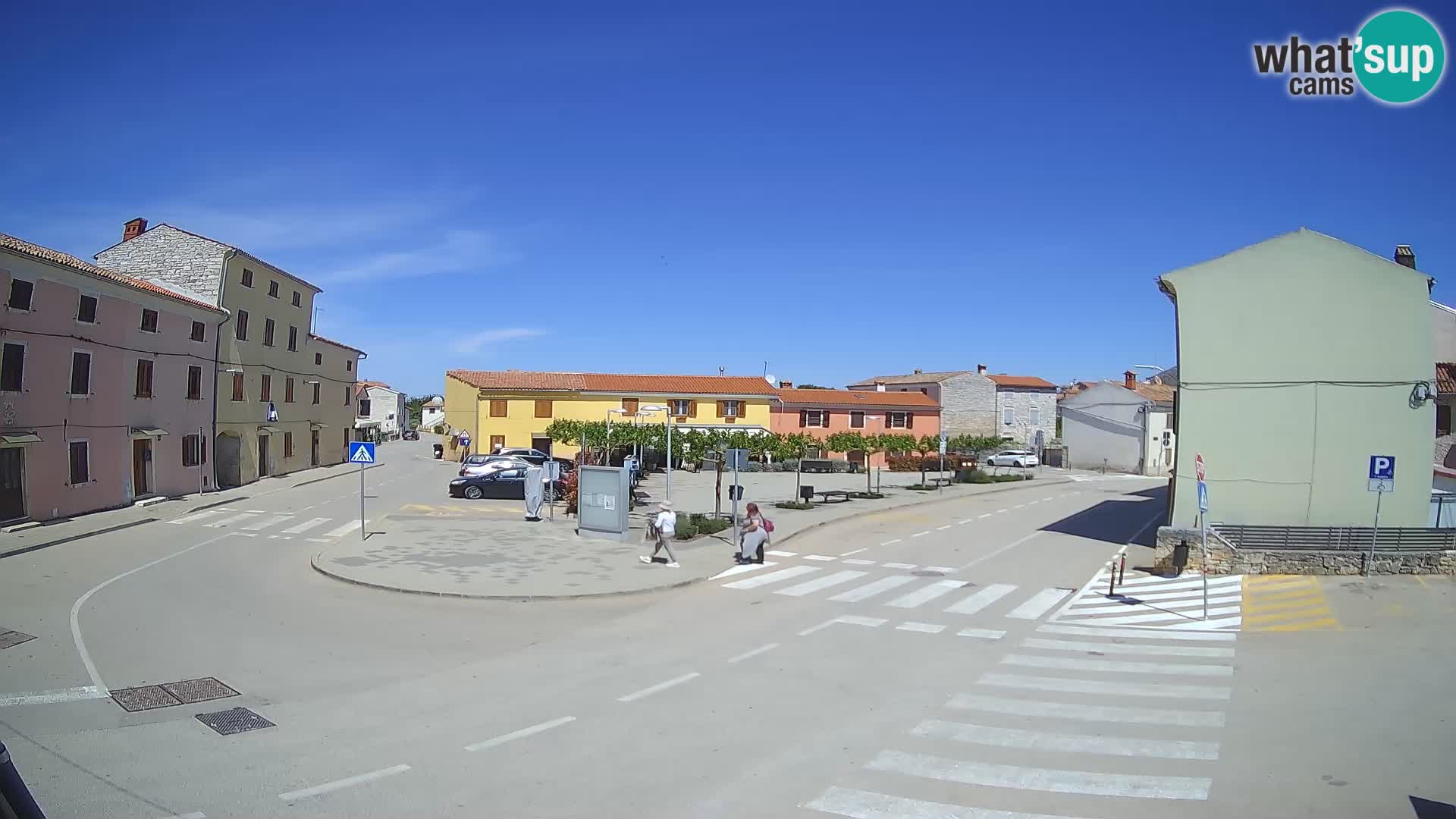 Bale Trg La Musa webcam – Istria – Croatia