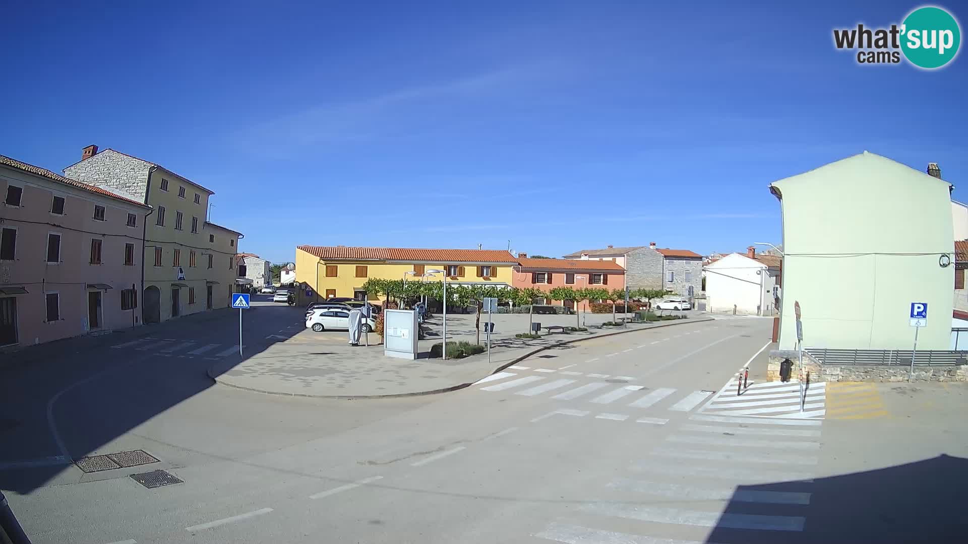 Bale Trg La Musa webcam – Istria – Croatia