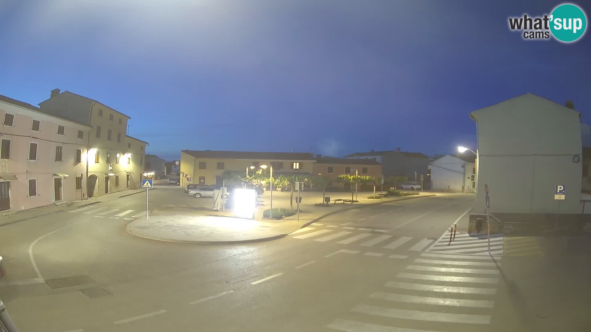 Bale Trg La Musa webcam – Istria – Croatia