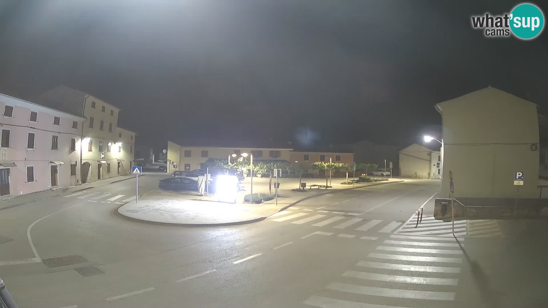 Bale Trg La Musa webcam – Istria – Croatia