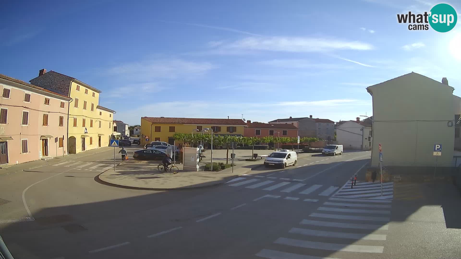 Bale Trg La Musa spletna kamera – Istra – Hrvaška