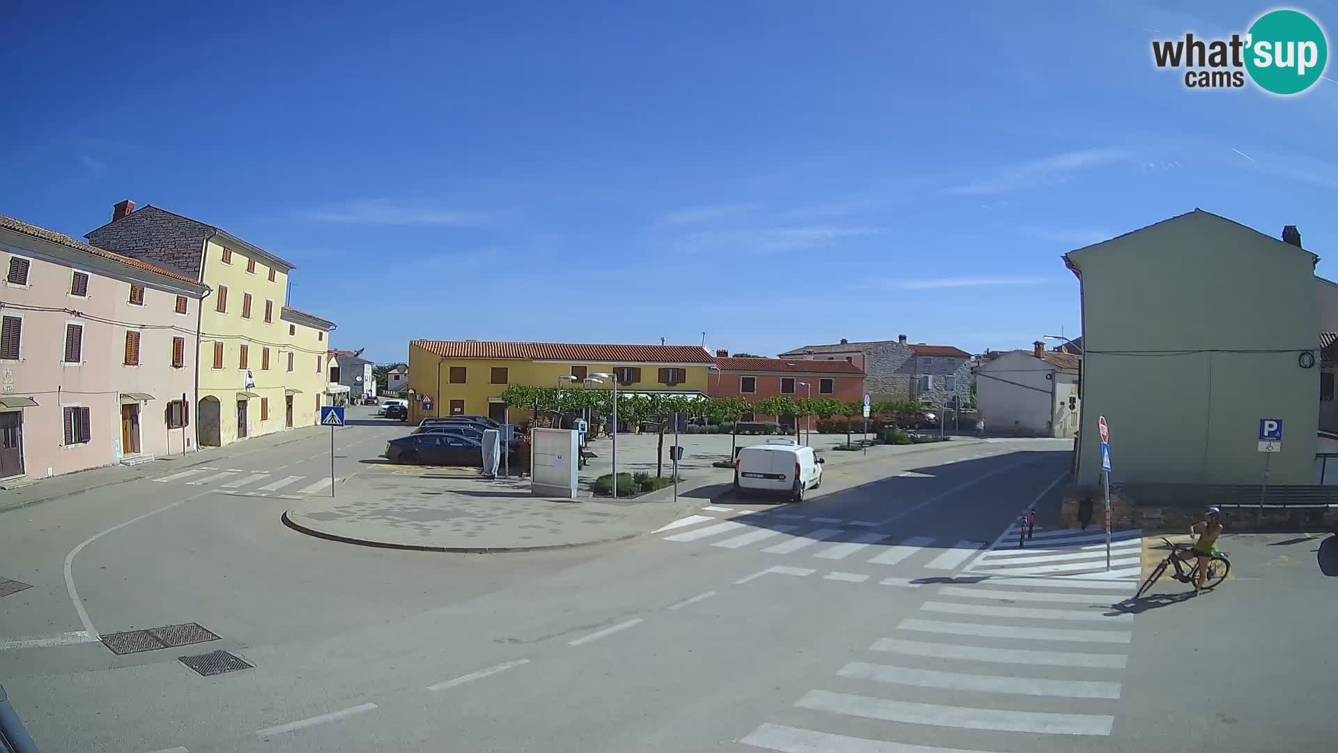 Bale Trg La Musa webcam – Istria – Croatia