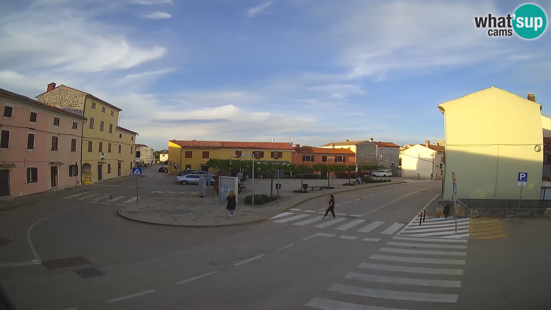 Bale Trg La Musa spletna kamera – Istra – Hrvaška