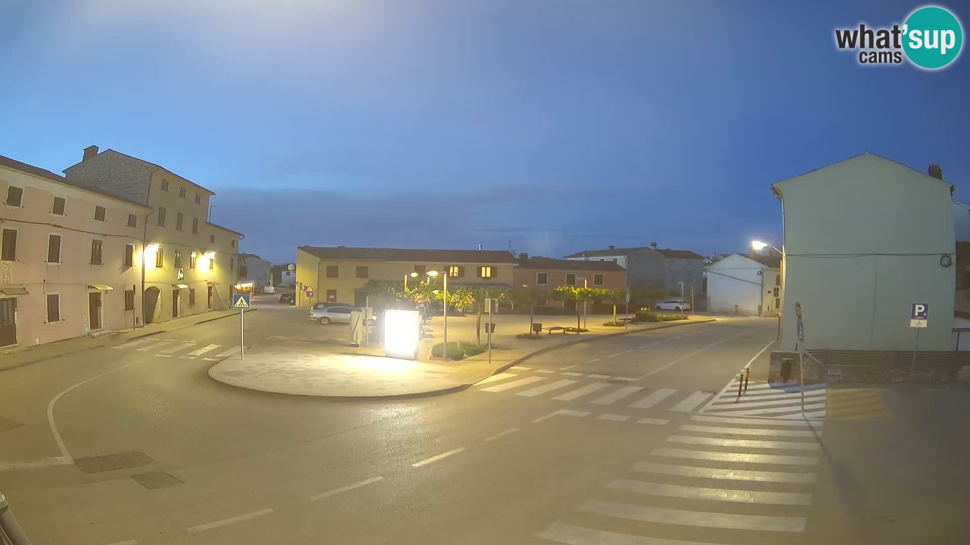 Bale Trg La Musa spletna kamera – Istra – Hrvaška