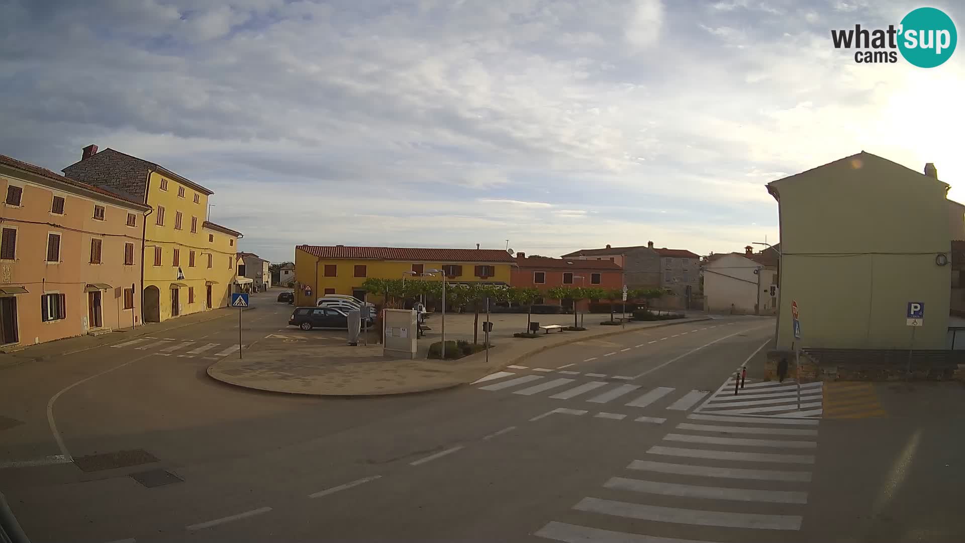 Bale Trg La Musa webcam – Istria – Croatia