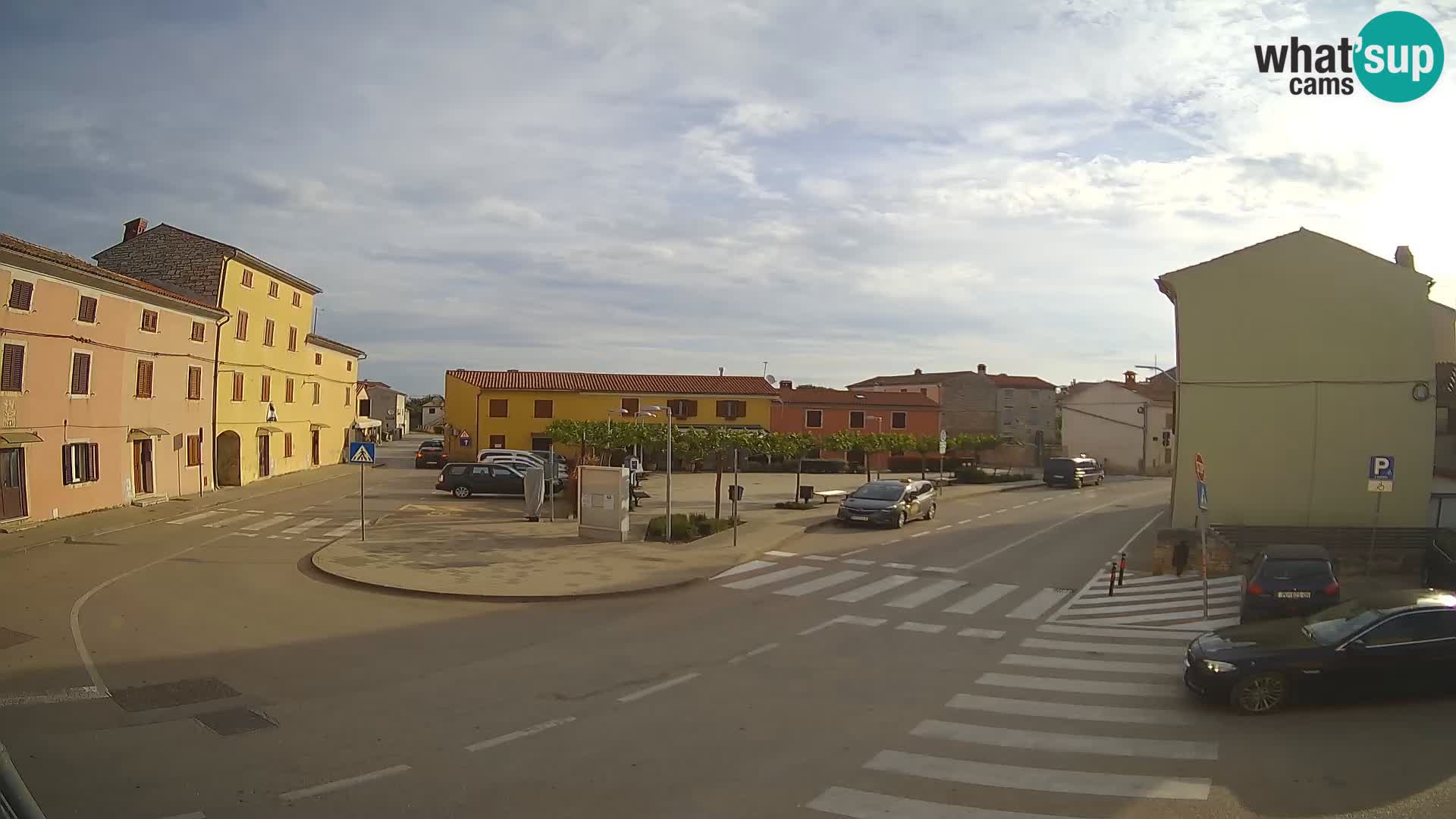 Bale Trg La Musa webcam – Istria – Croatia