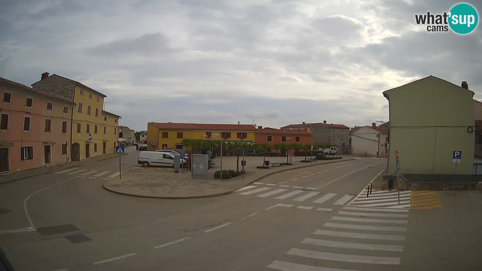 Bale Trg La Musa webcam – Istria – Croatia