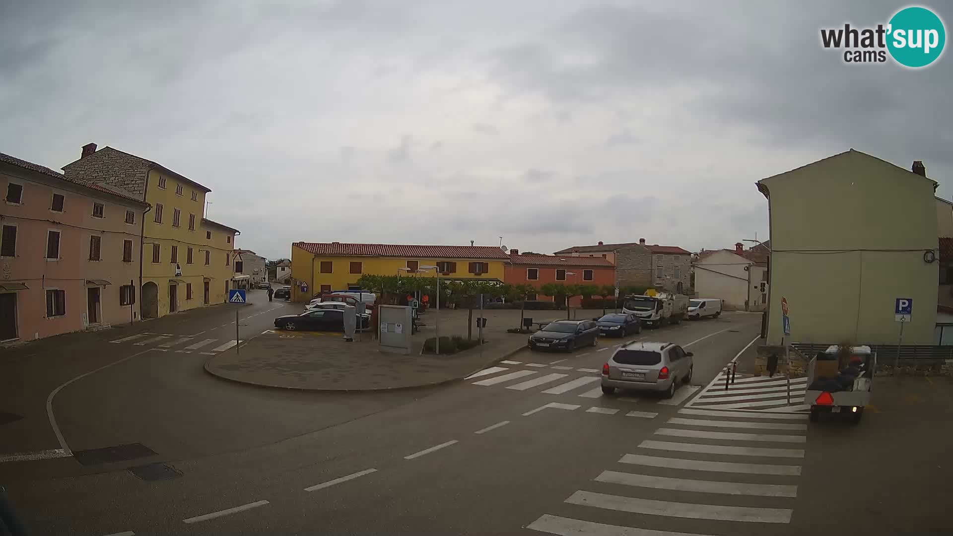 Bale Trg La Musa webcam – Istria – Croatia
