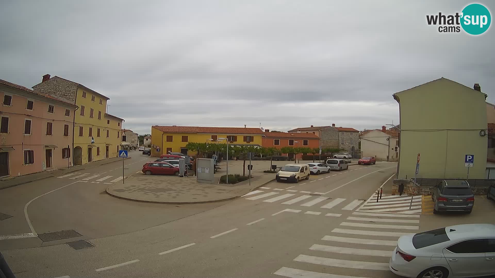 Bale, webcam de la place La Musa – Istrie – Croatie