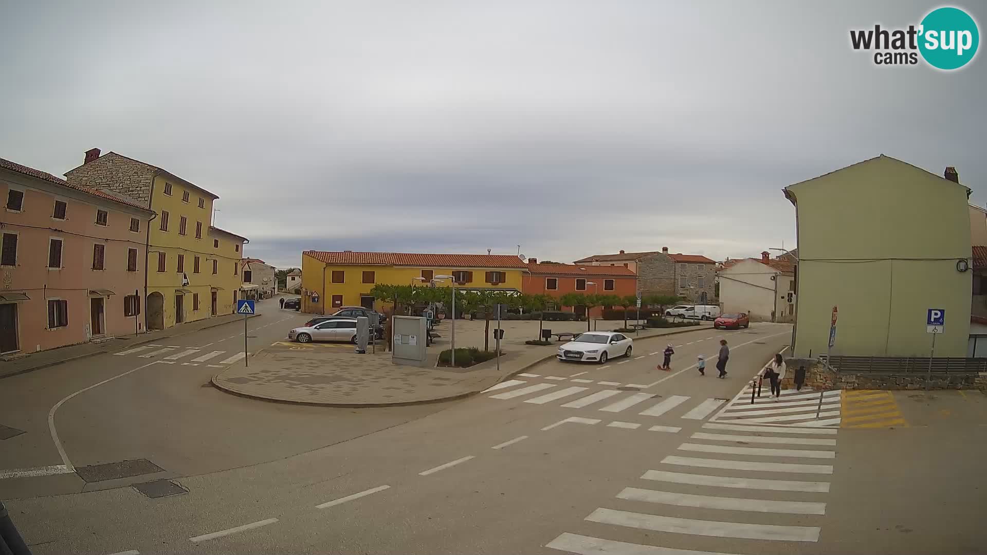 Bale Trg La Musa webcam – Istria – Croatia