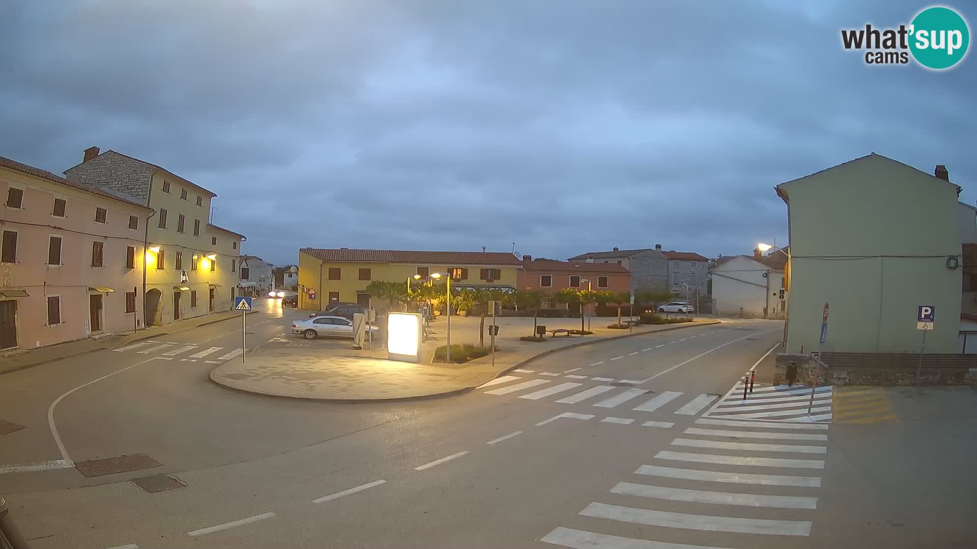 Bale Trg La Musa webcam – Istria – Croatia