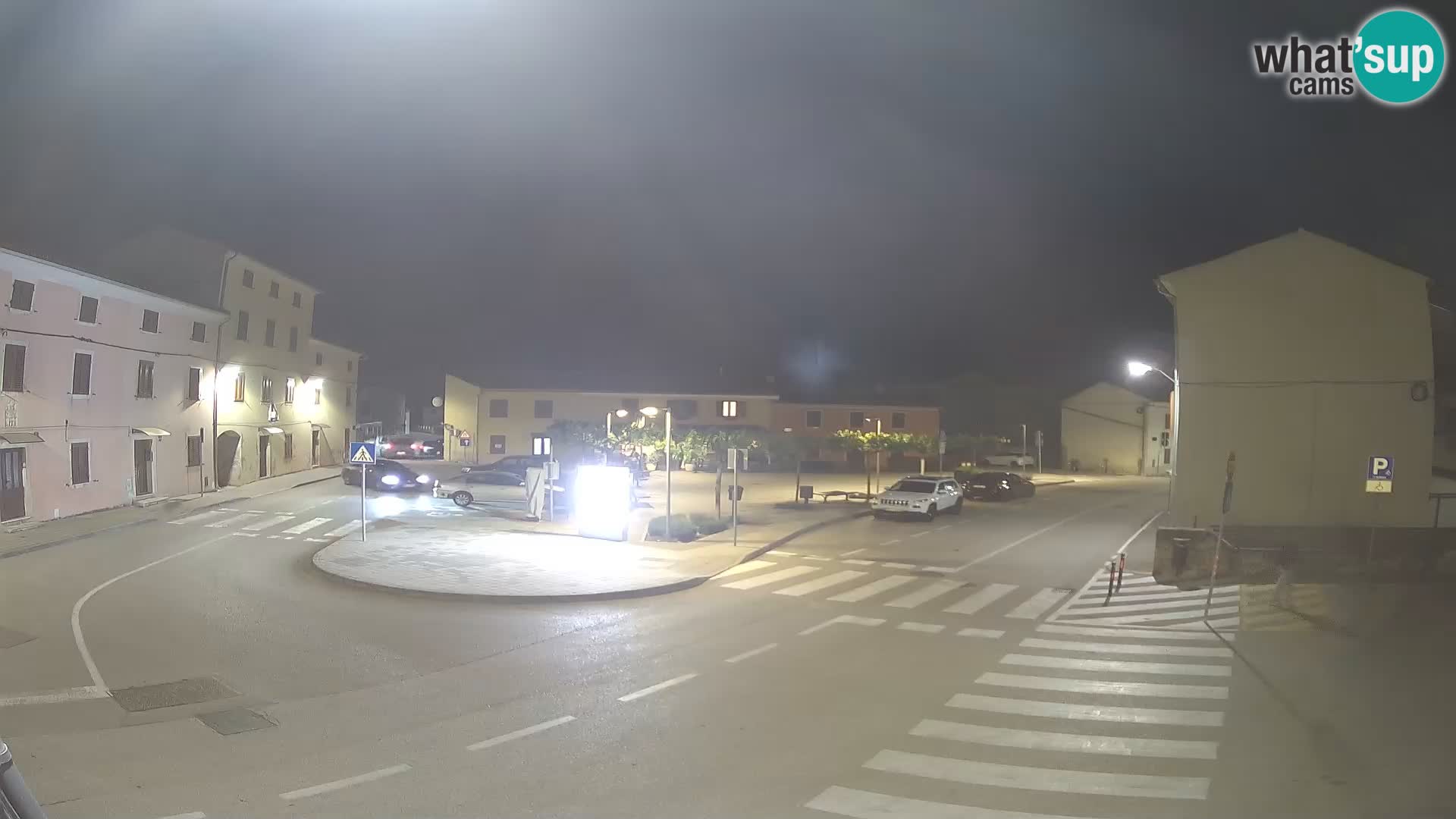 Bale, webcam de la place La Musa – Istrie – Croatie