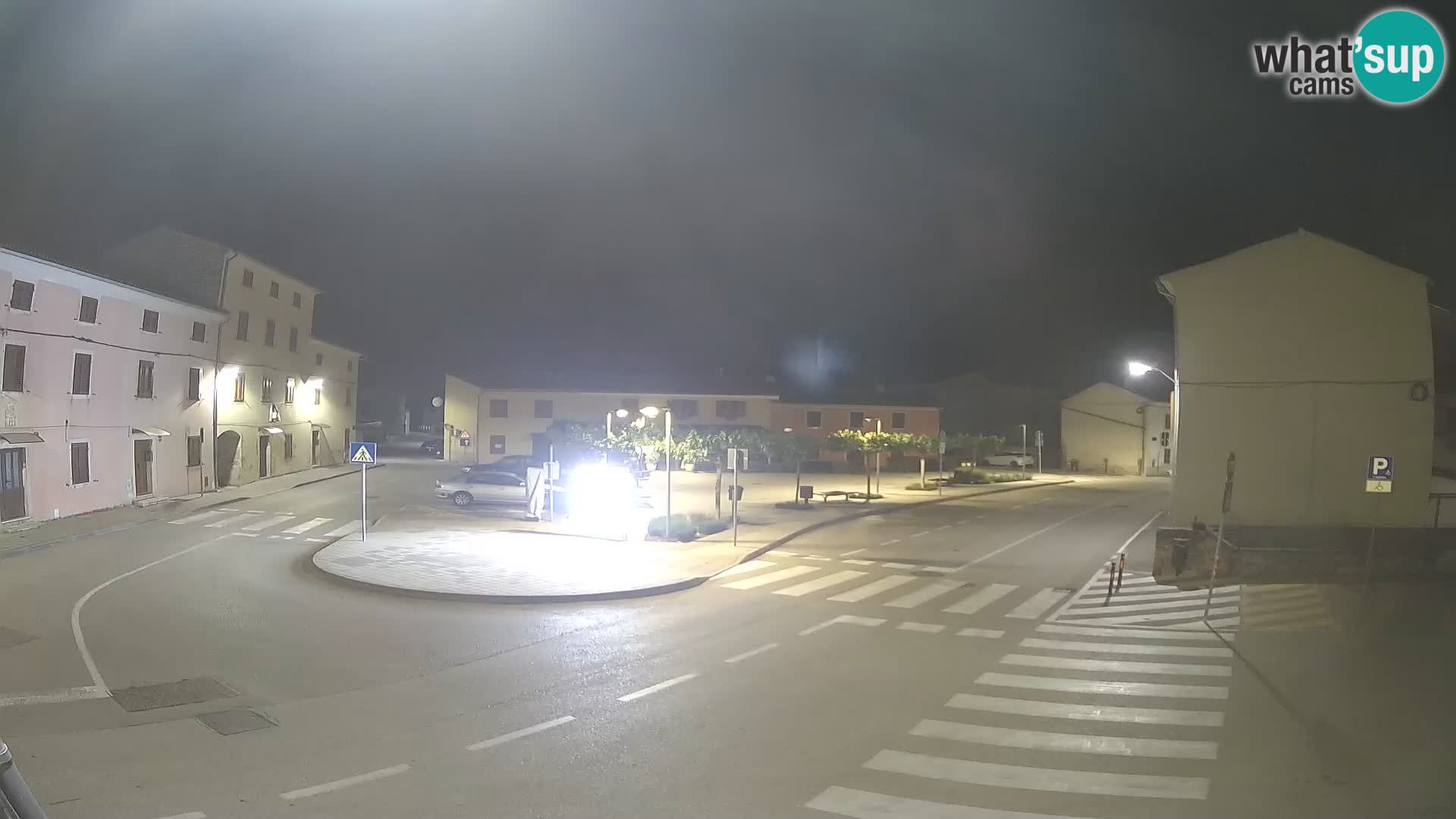 Bale, webcam de la place La Musa – Istrie – Croatie
