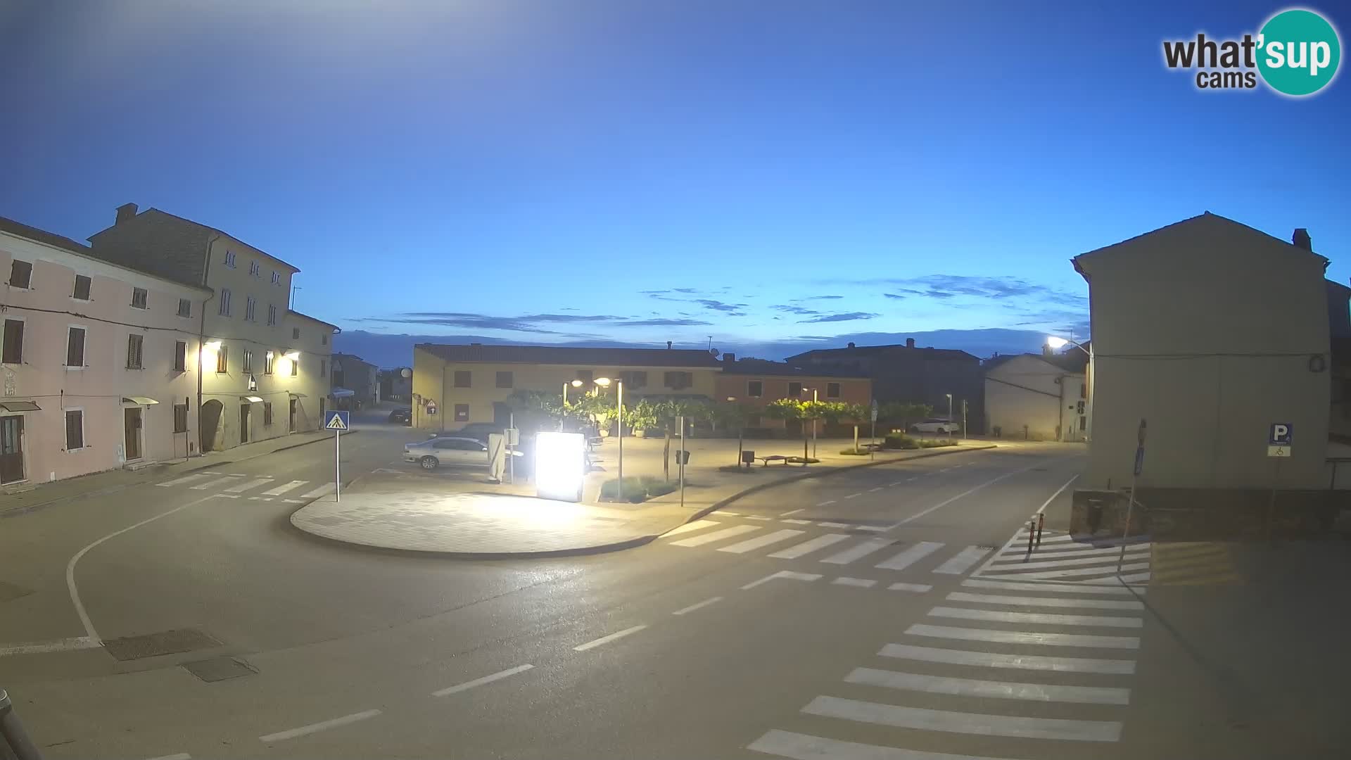 Bale Trg La Musa spletna kamera – Istra – Hrvaška