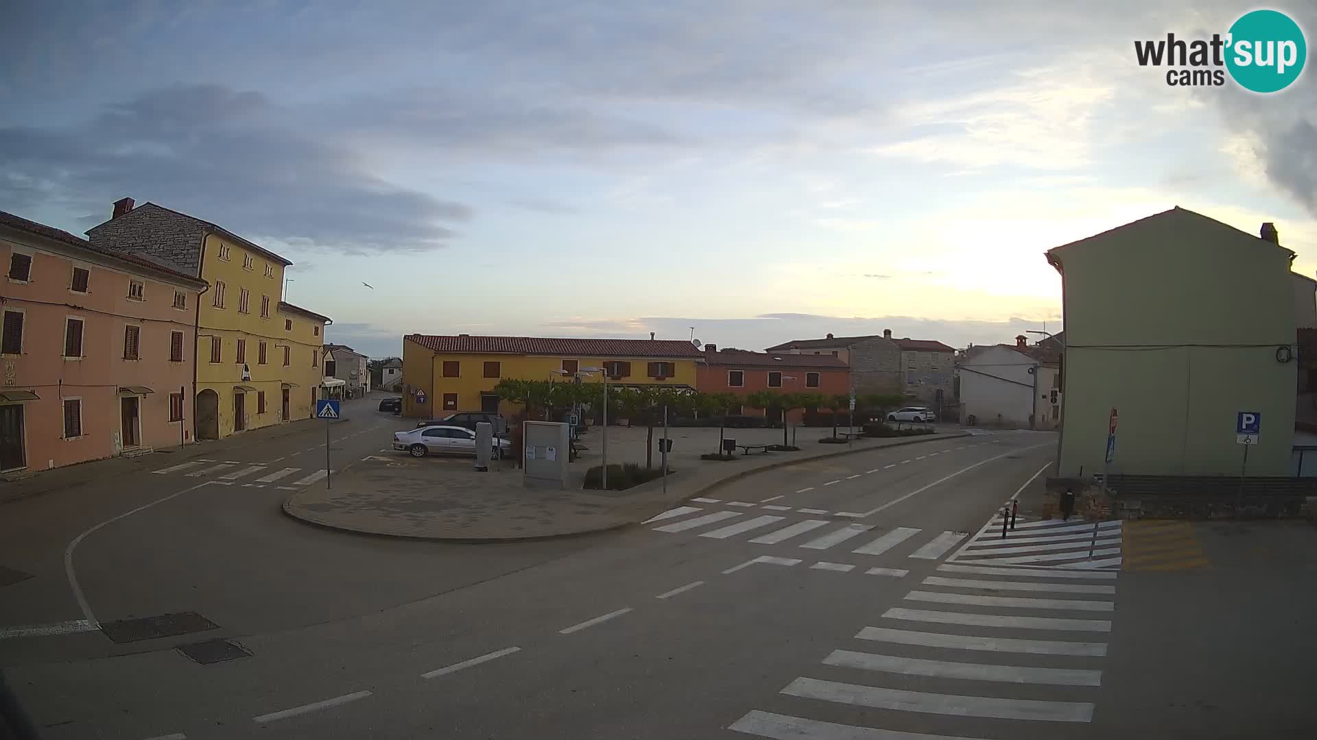 Bale, webcam de la plaza La Musa – Istria – Croacia