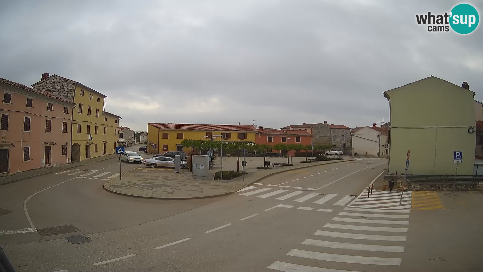 Bale Trg La Musa webcam – Istria – Croatia