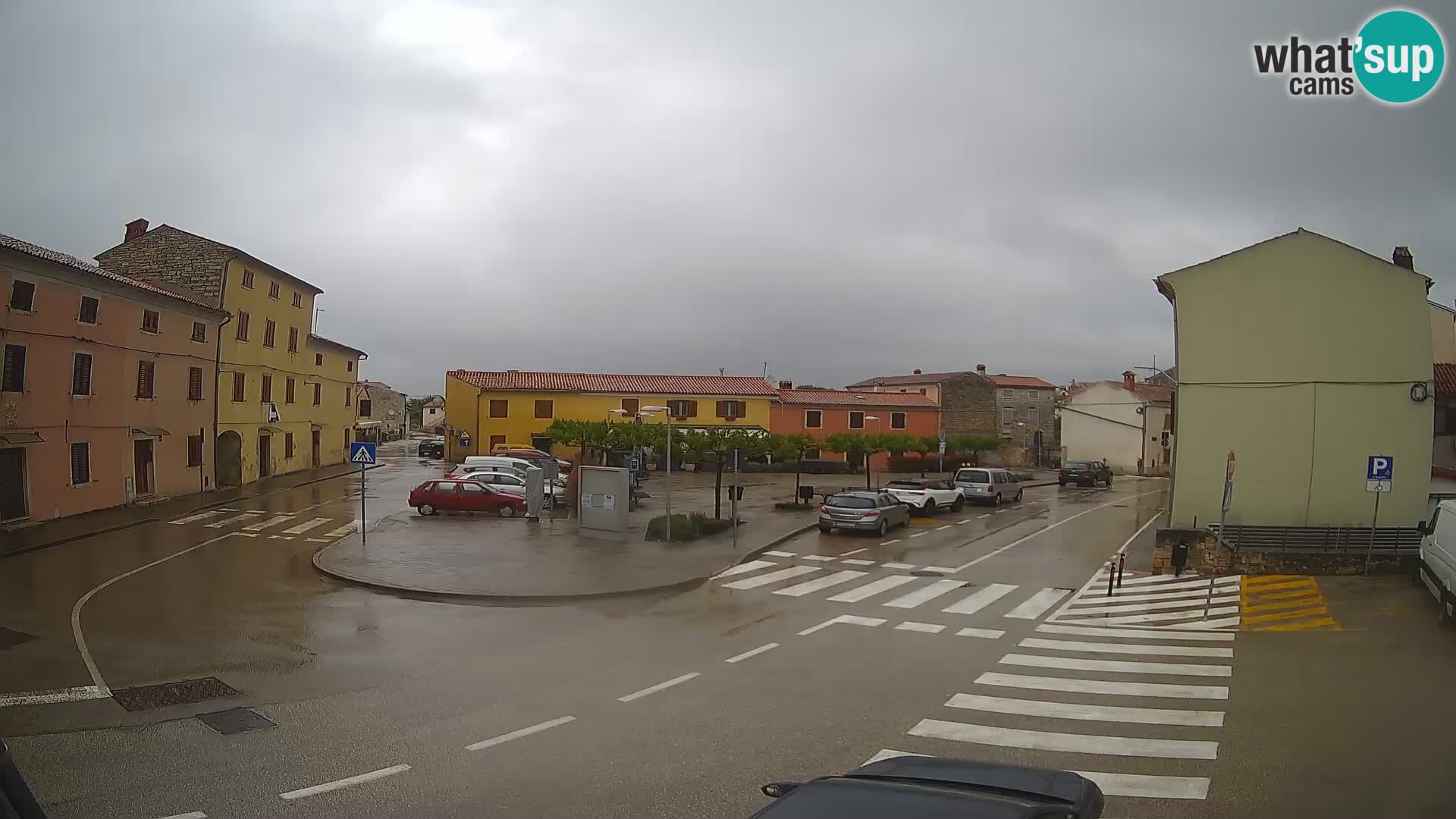 Bale, webcam de la place La Musa – Istrie – Croatie