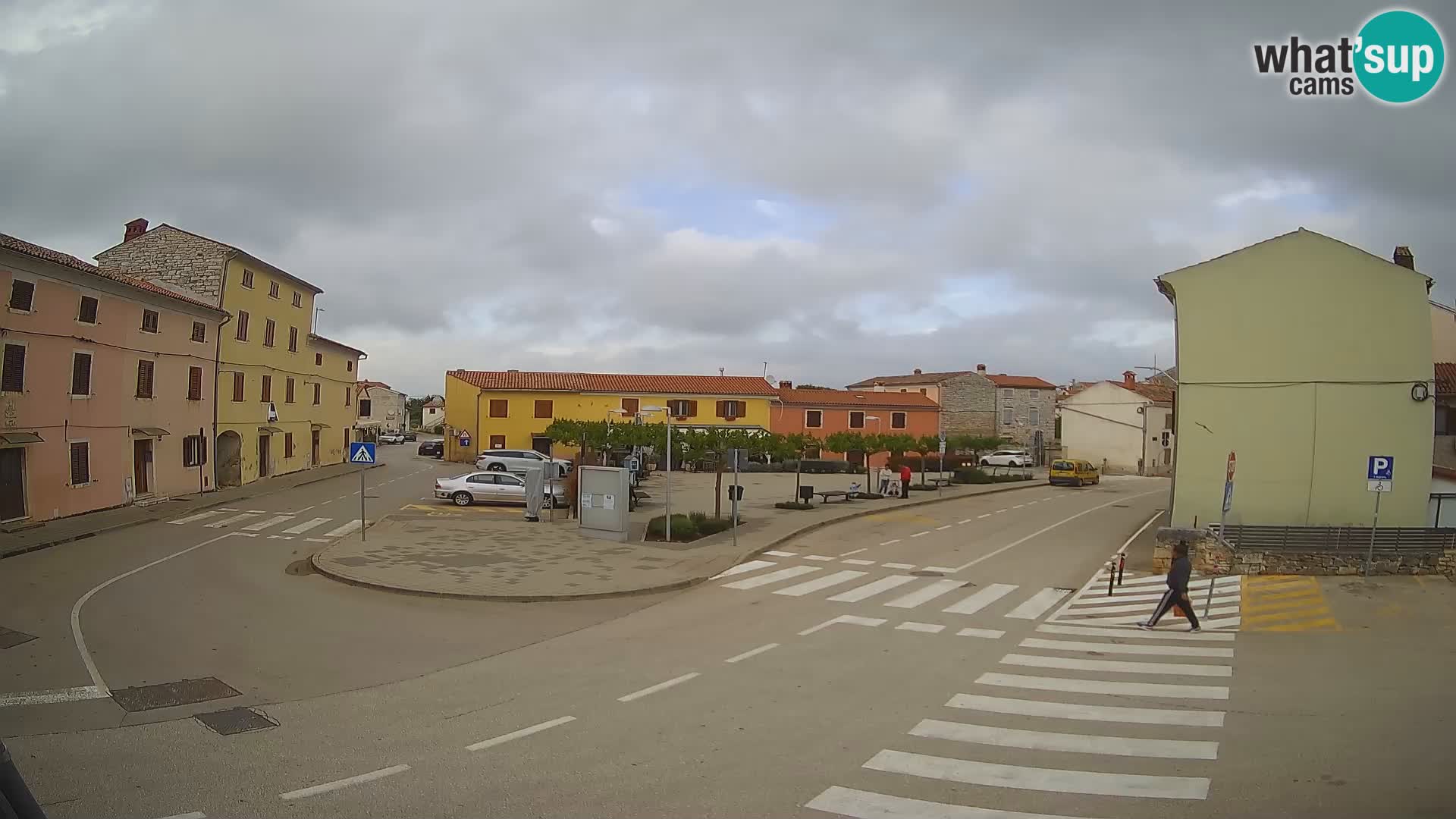 Bale Trg La Musa webcam – Istria – Croatia