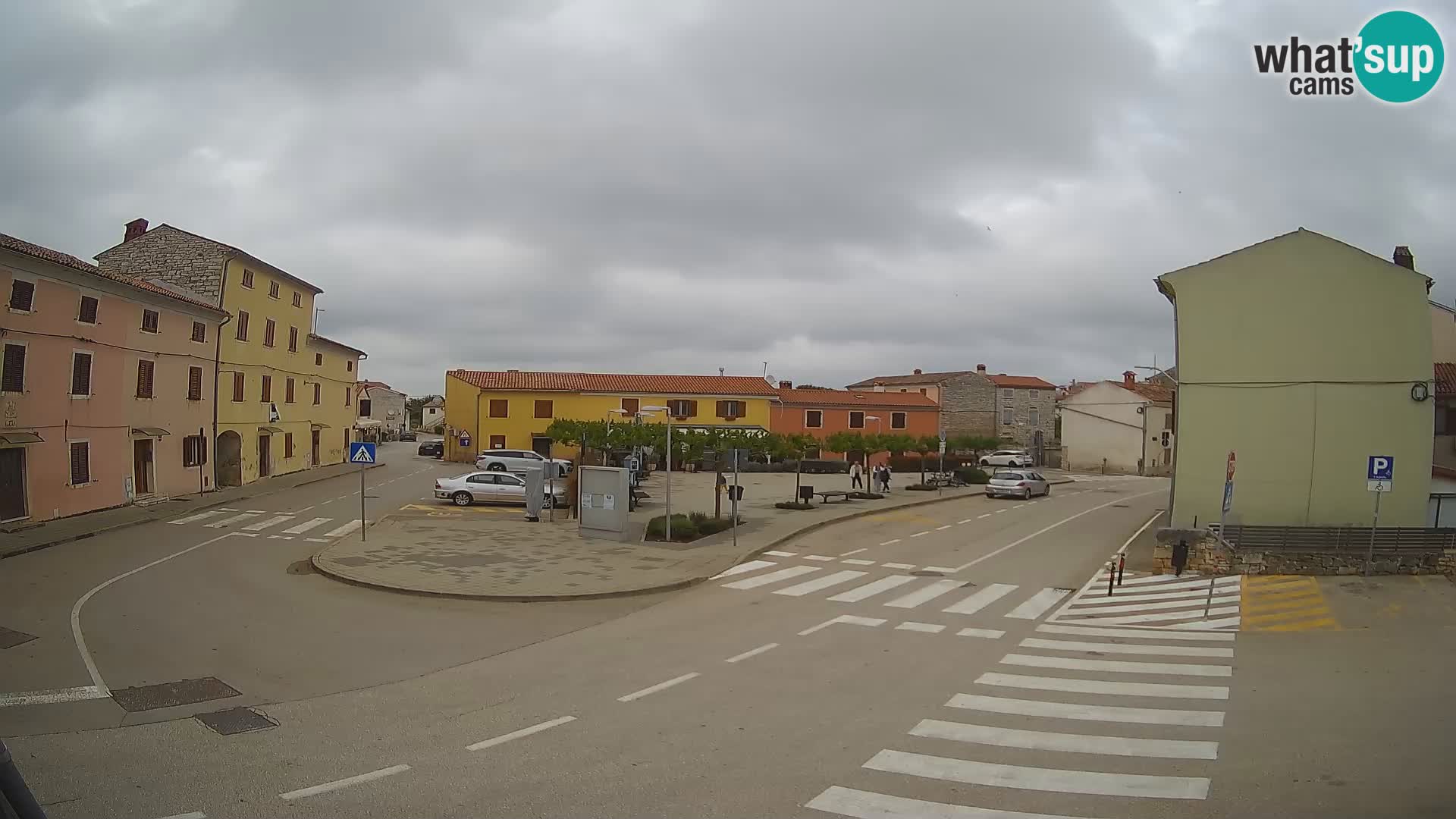 Bale, webcam de la plaza La Musa – Istria – Croacia